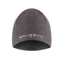 Czapka wełniana dwuwarstwowa unisex Brubeck EXTREME WOOL. Szare czapki męskie Brubeck, na zimę, bez wzorów, z elastanu, sportowe. Za 99.99 zł.