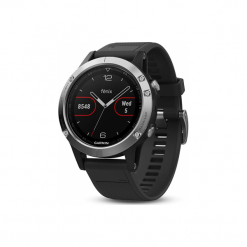 Garmin Fenix 5 srebrny z czarnym paskiem. Zegarki sportowe Garmin. Za 1,689.00 zł.