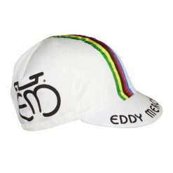 Czapka rowerowego mistrza świata Gist Equipe Vintage Merckx. Białe czapki męskie GIST, bez wzorów, sportowe. Za 109.00 zł.