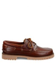 Gant Mokasyny 31631074 Brązowy. Brązowe mokasyny męskie Gant, ze skóry, bez zapięcia. Za 679.99 zł.