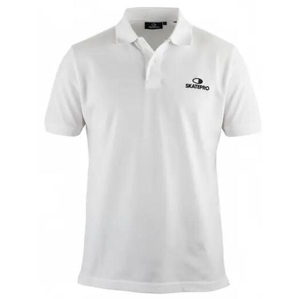 Odzież T-shirts unisex SkatePro Heavy Polo Koszulka - XL - Biały. Biała koszulki polo męskie SKATEPRO, xl, bez wzorów, z bawełny, sportowe, bez kołnierzyka, bez ramiączek. W wyprzedaży za 86.99 zł.