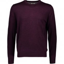 Sweter w kolorze fioletowym. Fioletowe swetry męskie Ben Sherman, z wełny, z okrągłym kołnierzem. W wyprzedaży za 195.95 zł.