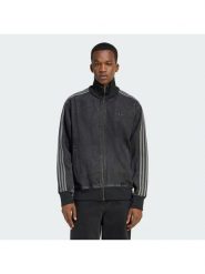 Adidas Bluza adicolor Denim Firebird KD1516 Czarny Loose Fit. Czarne bluzy rozpinane męskie ADIDAS, m, bez wzorów, z bawełny, bez ramiączek, bez kaptura. Za 439.99 zł.