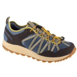 Buty trekkingowe męskie, Wildwood Aerosport. Szare buty trekkingowe męskie Merrell, bez wzorów, z gumy, bez zapięcia, trekkingowe. Za 359.99 zł.