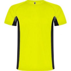 Męska Koszulka Sportowa Z Krótkim Rękawem Shanghai. Czarne t-shirty sportowe męskie ROLY, m, bez wzorów, sportowe, bez ramiączek. Za 34.99 zł.