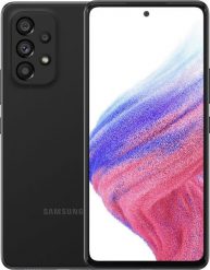 Smartfon Samsung Galaxy A53 5G 6/128GB Czarny (SM-A536BZKNEUE). Czarne smartfony SAMSUNG. Za 1,817.93 zł.