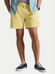 Polo Ralph Lauren Szorty kąpielowe 710957782504 Żółty Classic Fit. Żółte kąpielówki męskie Polo Ralph Lauren, bez wzorów, z syntetyku. Za 399.99 zł.
