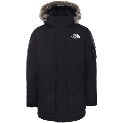 Kurtka turystyczna zimowa męska The North Face M Recycled Mcmurdo Parka. Czarne kurtki męskie The North Face, na zimę, m, bez wzorów, sportowe, bez ramiączek, bez kaptura. Za 1,875.00 zł.