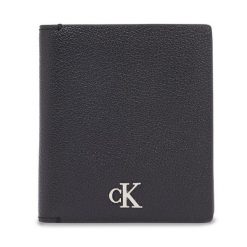 Portfel Calvin Klein. Czarne portfele męskie Calvin Klein, bez wzorów. Za 209.99 zł.