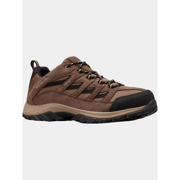 Buty Turystyczne Niskie Męskie Columbia Crestwood. Brązowe buty trekkingowe męskie Columbia, bez wzorów, bez zapięcia, trekkingowe. Za 339.00 zł.