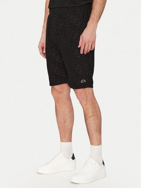 Ellesse Szorty sportowe Vizzano SHZ21897 Czarny Regular Fit. Czarne szorty sportowe męskie Ellesse, bez wzorów, z syntetyku, sportowe. Za 229.99 zł.