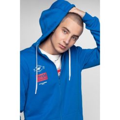 Bluza męska BLM217 - kobalt. Bluzy nierozpinane męskie marki 4f. Za 159.99 zł.