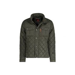 Kurtka męska turystyczna Geographical Norway Dathan Royal Club. Zielone kurtki męskie Geographical Norway, m, bez wzorów, z poliesteru, bez ramiączek, bez kaptura. Za 281.00 zł.
