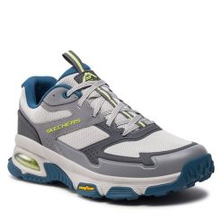 Trekkingi Skechers. Brązowe buty trekkingowe męskie Skechers, bez wzorów, sportowe, bez obcasa, bez zapięcia. Za 269.99 zł.