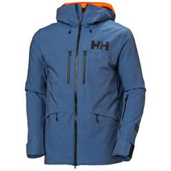 Kurtka narciarska Helly Hansen Garibaldi 2.0. Niebieskie kurtki narciarskie i snowboardowe męskie Helly Hansen, na zimę, l, bez wzorów, bez kaptura, narciarskie. W wyprzedaży za 1,689.00 zł.