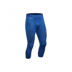 Legginsy narciarskie 900 męskie. Niebieskie legginsy męskie WED'ZE, z elastanu. Za 69.99 zł.
