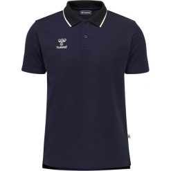 Hummel koszulka z kołnierzykiem polo męska bawełniana hml Move. Niebieskie koszulki polo męskie HUMMEL, m, bez wzorów, z bawełny, sportowe, bez kołnierzyka, bez ramiączek. Za 73.00 zł.