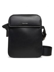 Calvin Klein Saszetka Ck Sleek Reporter S K50K512966 Czarny. Czarne saszetki męskie Calvin Klein, bez wzorów, ze skóry. Za 259.99 zł.