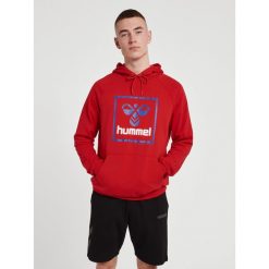 Bluza z kapturem Hummel Isam 2.0. Czerwone bluzy z kapturem męskie HUMMEL, xl, bez wzorów, z kapturem. Za 217.50 zł.