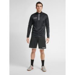 Hummel bluza sportowa na trening hml Authentic Half Zip Sweatshirt. Szare bluzy bez kaptura męskie HUMMEL, m, bez wzorów, z materiału, bez kaptura. Za 160.00 zł.