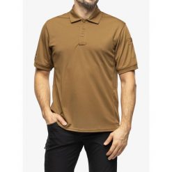 Koszulka polo męska Helikon-Tex Polo UTL - TopCool Lite. Brązowe koszulki polo męskie Helikon-Tex, m, bez wzorów, bez kołnierzyka, bez ramiączek. Za 146.99 zł.