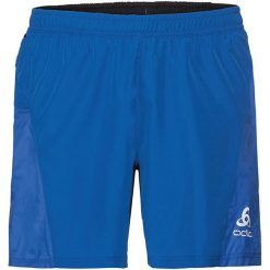 Odlo Spodnie męskie Shorts with inner brief niebieskie r. L (321882). Niebieskie spodnie dresowe męskie Odlo. Za 119.21 zł.