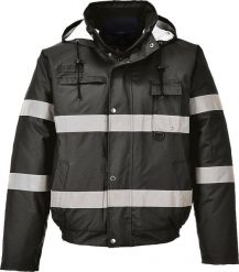 Kurtka męska Portwest S434 - Kurtka Iona Lite Bomber - granatowy 5XL. Niebieskie kurtki męskie Portwest, m, bez wzorów, bez ramiączek, bez kaptura. Za 229.24 zł.
