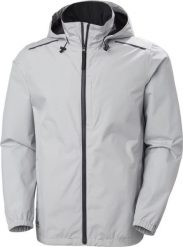 Kurtka męska Helly Hansen Jacket HELLY HANSEN Manchester 2.0 Shell Jacket, light gray XL. Szare kurtki męskie Helly Hansen, m, bez wzorów, bez ramiączek, bez kaptura. Za 397.99 zł.