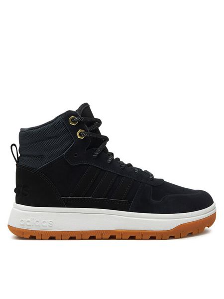 Adidas Sneakersy Frozetic FW3234 Czarny. Czarne buty sportowe na co dzień męskie ADIDAS, m, bez wzorów, ze skóry, bez ramiączek, bez kaptura. Za 379.99 zł.