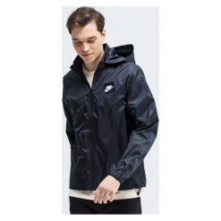 Nike Kurtka M Nsw Jdi Jkt Hd Wvn , czarny, rozmiar XXL. Czarne kurtki męskie Nike, na jesień, m, bez wzorów, z materiału, bez ramiączek, bez kaptura. Za 279.99 zł.