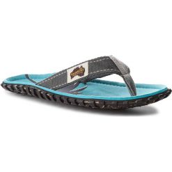 Japonki GUMBIES - Islander Twin Palms. Szare klapki i japonki męskie Gumbies, z materiału. Za 99.95 zł.