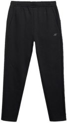 Spodnie dresowe 4F męskie czarne Treningowe M. Czarne długie spodnie sportowe męskie 4f, bez wzorów, z dresówki. Za 73.45 zł.