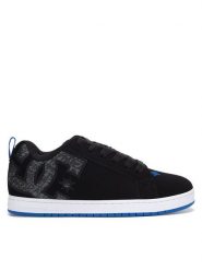 DC Shoes Sneakersy COURT GRAFFIK DC01661063 Czarny. Czarne buty sportowe na co dzień męskie DC Shoes, m, bez wzorów, z nubiku, bez ramiączek, bez kaptura. Za 249.99 zł.