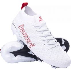 Męskie Sportowe buty piłkarskie korki Huari. Białe szorty sportowe męskie Huari, bez wzorów, sportowe. Za 278.54 zł.