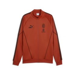 Męska kurtka AC Milan KING Anthem PUMA. Czarne kurtki treningowe męskie Puma, m, bez wzorów, bez kaptura, do biegania. Za 389.00 zł.