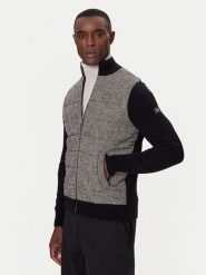 KARL LAGERFELD Kardigan 655027 554305 Czarny Regular Fit. Czarne kardigany męskie KARL LAGERFELD, l, bez wzorów, z syntetyku, bez ramiączek. Za 1,869.00 zł.