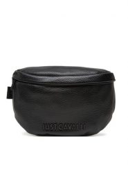 Just Cavalli Saszetka nerka 78QA4B13 ZSB81 Czarny. Czarne saszetki męskie Just Cavalli, bez wzorów, ze skóry. Za 289.99 zł.