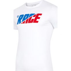 T-shirt męski TSM225 - biały. T-shirty męskie marki 4f. Za 29.99 zł.