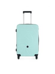 Semi Line Walizka średnia T5923-2 Zielony. Zielone walizki męskie Semi-line, bez wzorów, z tworzywa sztucznego, średnie. Za 189.99 zł.