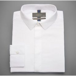 Koszula slim fit - Biały. Koszule męskie marki Giacomo Conti. W wyprzedaży za 59.99 zł.