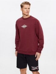 Reebok Bluza Sporting Goods II0680 Czerwony Regular Fit. Czerwone bluzy nierozpinane męskie Reebok, m, bez wzorów, z bawełny, bez ramiączek, bez kaptura. Za 209.99 zł.