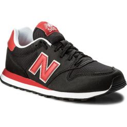 Sneakersy NEW BALANCE - GM500GSB Czarny. Czarne buty sportowe na co dzień męskie New Balance, z materiału, eleganckie. Za 299.99 zł.