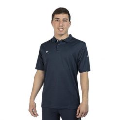 Polo Izas Acay. Niebieskie koszulki polo męskie IZAS, m, bez wzorów, bez kołnierzyka, bez ramiączek. W wyprzedaży za 160.83 zł.