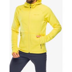 Bluza z kapturem męska Marmot Olden Polartec Hoody. Żółte bluzy z kapturem męskie Marmot, l, bez wzorów, z kapturem. Za 482.99 zł.