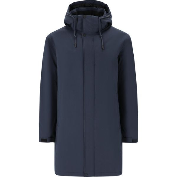 Parka Whistler Volcan. Niebieskie parki męskie Whistler, m, bez wzorów, bez kaptura. W wyprzedaży za 425.00 zł.