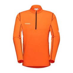 Bluza trekkingowa męska Mammut Aenergy ML Half Zip Pull. Brązowe bluzy nierozpinane męskie Mammut, m, bez wzorów, sportowe, bez ramiączek, bez kaptura. Za 329.99 zł.