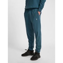 Spodnie dresowe Hummel Pulse. Niebieskie buty treningowe męskie HUMMEL, bez wzorów, z dresówki, na fitness i siłownię. Za 155.00 zł.