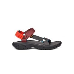 Sandały turystyczne męskie Teva Hurricane XLT2. Czarne buty zimowe męskie Teva, bez wzorów, sportowe, bez obcasa, bez zapięcia. Za 240.99 zł.