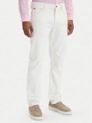 Tommy Hilfiger Jeansy MW0MW42895 Biały Slim Fit. Białe jeansy męskie Tommy Hilfiger, bez wzorów, z bawełny. Za 489.99 zł.