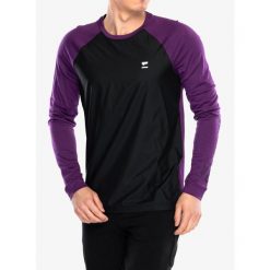 Bluza rowerowa męska Mons Royale Tarn Merino Bike Wind Jersey. Czarne bluzy nierozpinane męskie Mons Royale, m, bez wzorów, z jersey, bez ramiączek, bez kaptura. Za 424.99 zł.